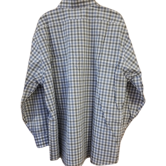 Van Heusen Plaid Button Down Size 32/33 - Picture 5 of 10